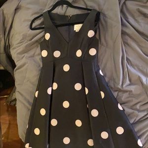 Blue and white Kate spade polka dot dress!!